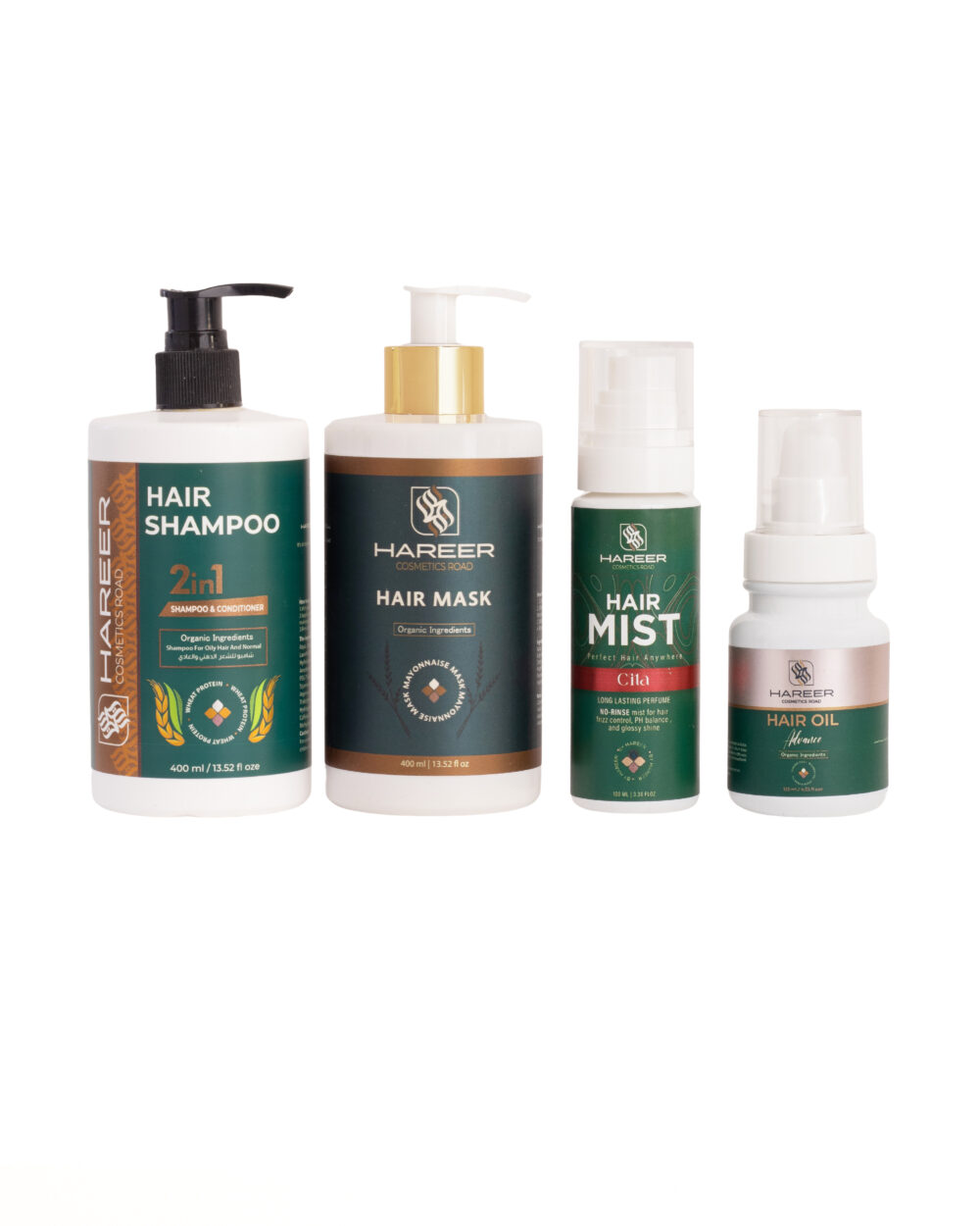 35JODS Hareer package for oily hair with oil