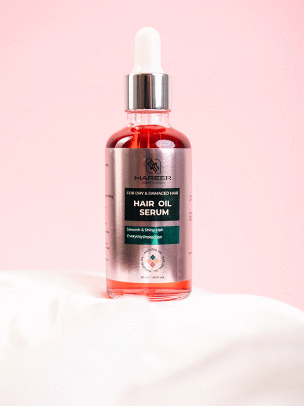 حزمة حرير للشعر الدهني مع سيروم